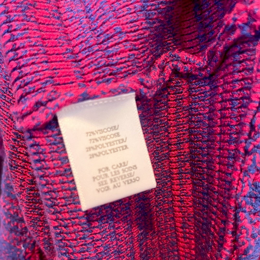 Magenta Purple Woven TORN by Ronny Kobo - Erin Dress - Large NWT - Picture 12 of 13